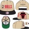 Mitchell & Ness Hats OSFM / Sand Chicago Bulls Mitchell & Ness Men's Big Face Logo HWC Snapback Hat
