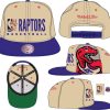 Mitchell & Ness Hats OSFM / Sand Toronto Raptors Mitchell & Ness Men's Big Face Logo HWC Snapback Hat